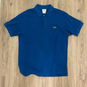 Lightly worn royal blue  Lacoste polo